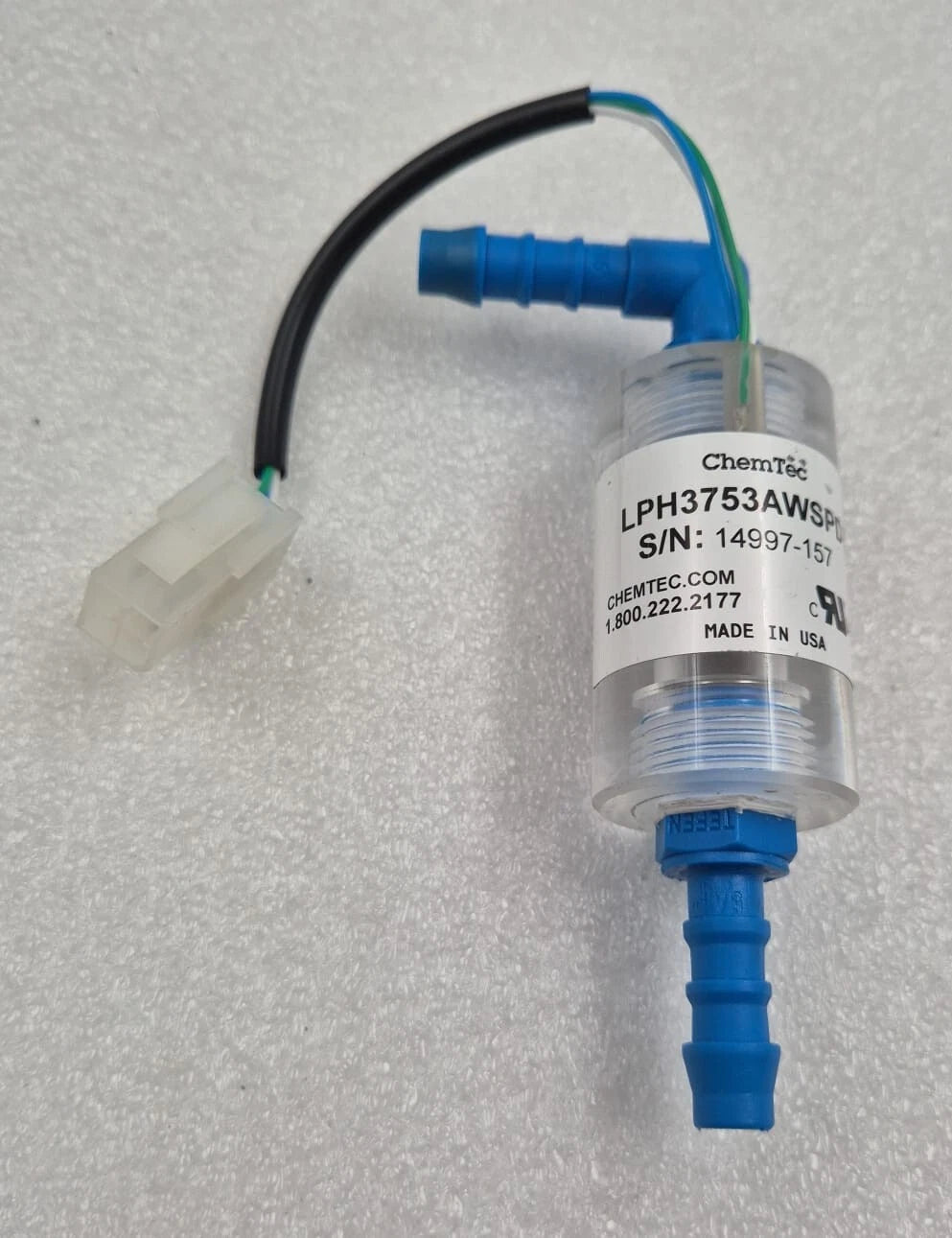 ChemTec LPH Sereis LPH3753AWSPDT Laser IPL Upper Top Water Flow Switch connector