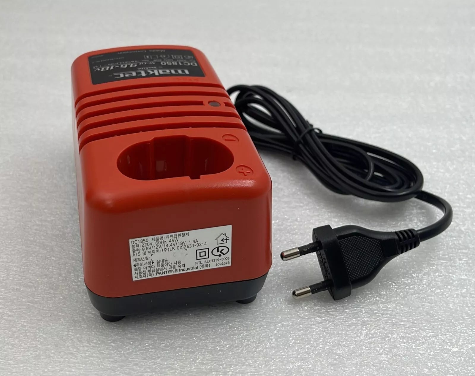 [LOT 12 PCS] Maktec By Makita DC1850 Ni-Cd 9.6-18V Battery Charger