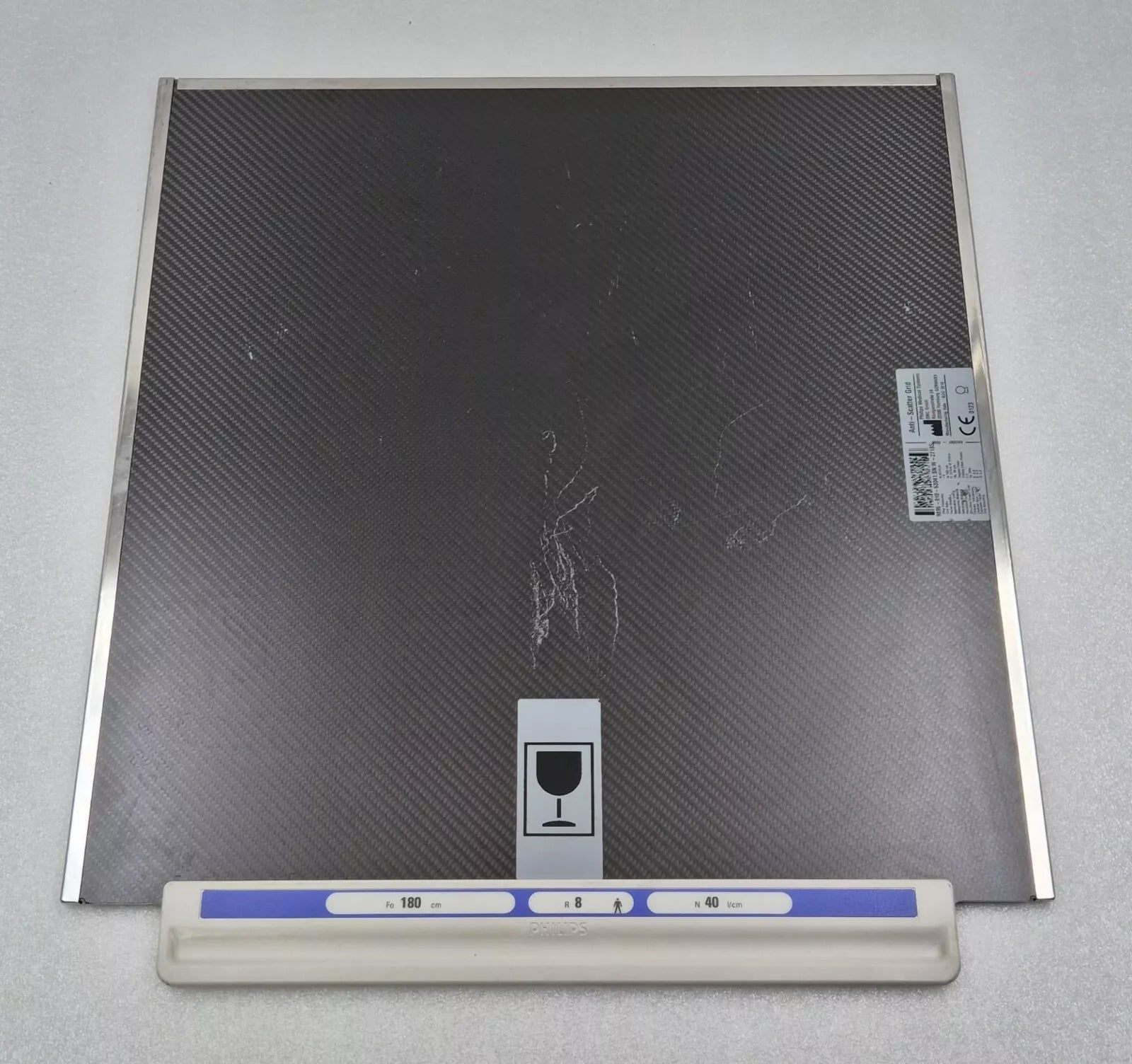 Philips Medical Anti Scatter Grid 9896-010-63041 for X-ray Focus N 40l/cm