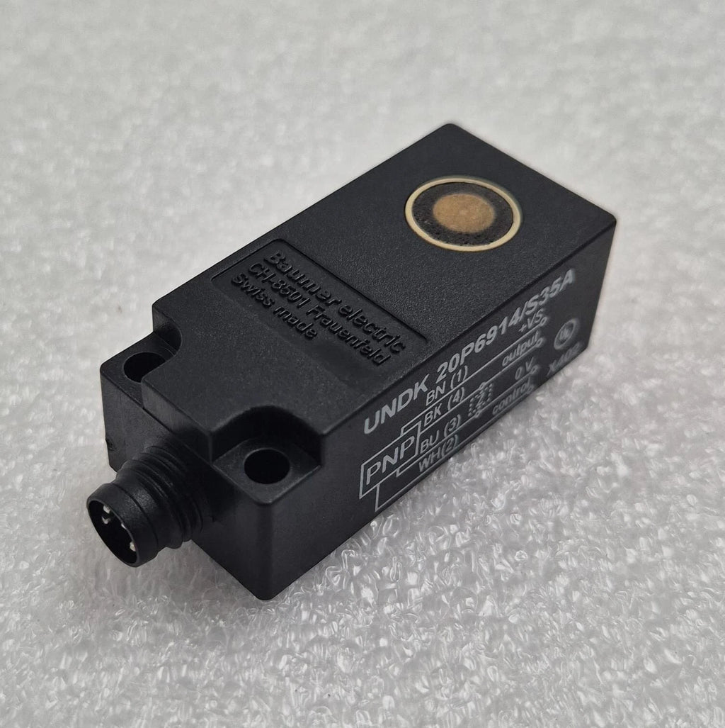 BAUMER ELECTRIC UNDK 20P6914/S35A ULTRASONIC DISTANCE PROXIMITY SENSOR