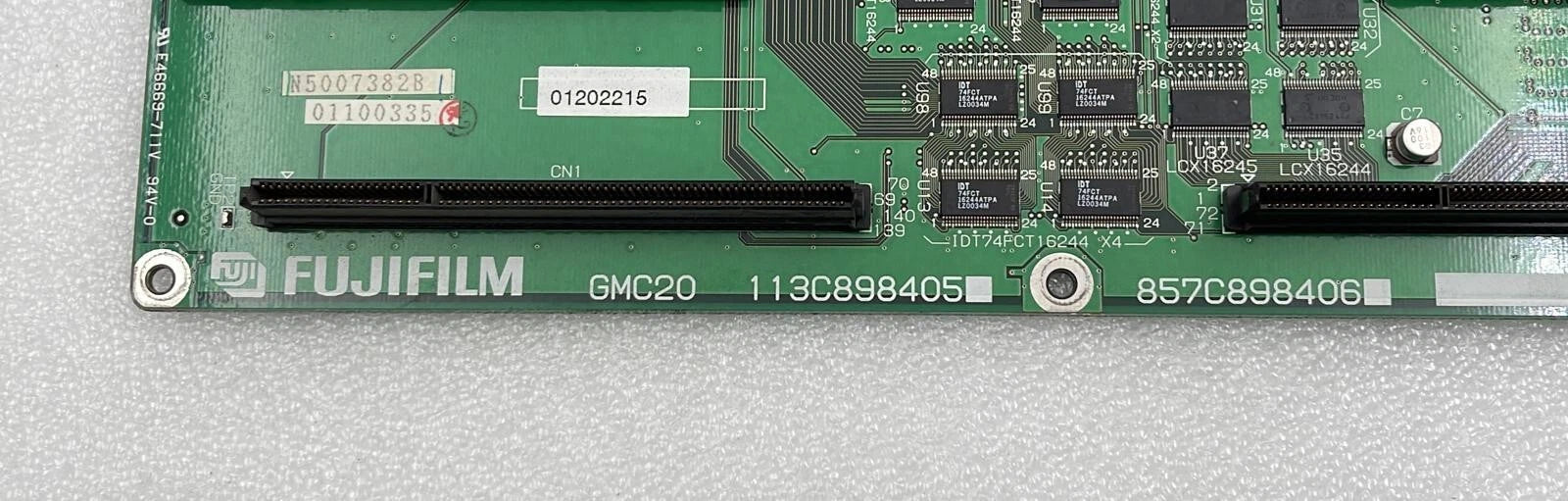 FujiFilM GMC20 113C898405 857C898406 Backplane Board 110B8984072 PWB N5006382A