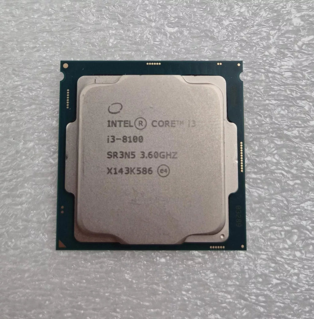 [LOT 4] Intel Core i3 i3-8100 SR3N5 CPU Processor Quad-Core 3.60GHz LGA 1151