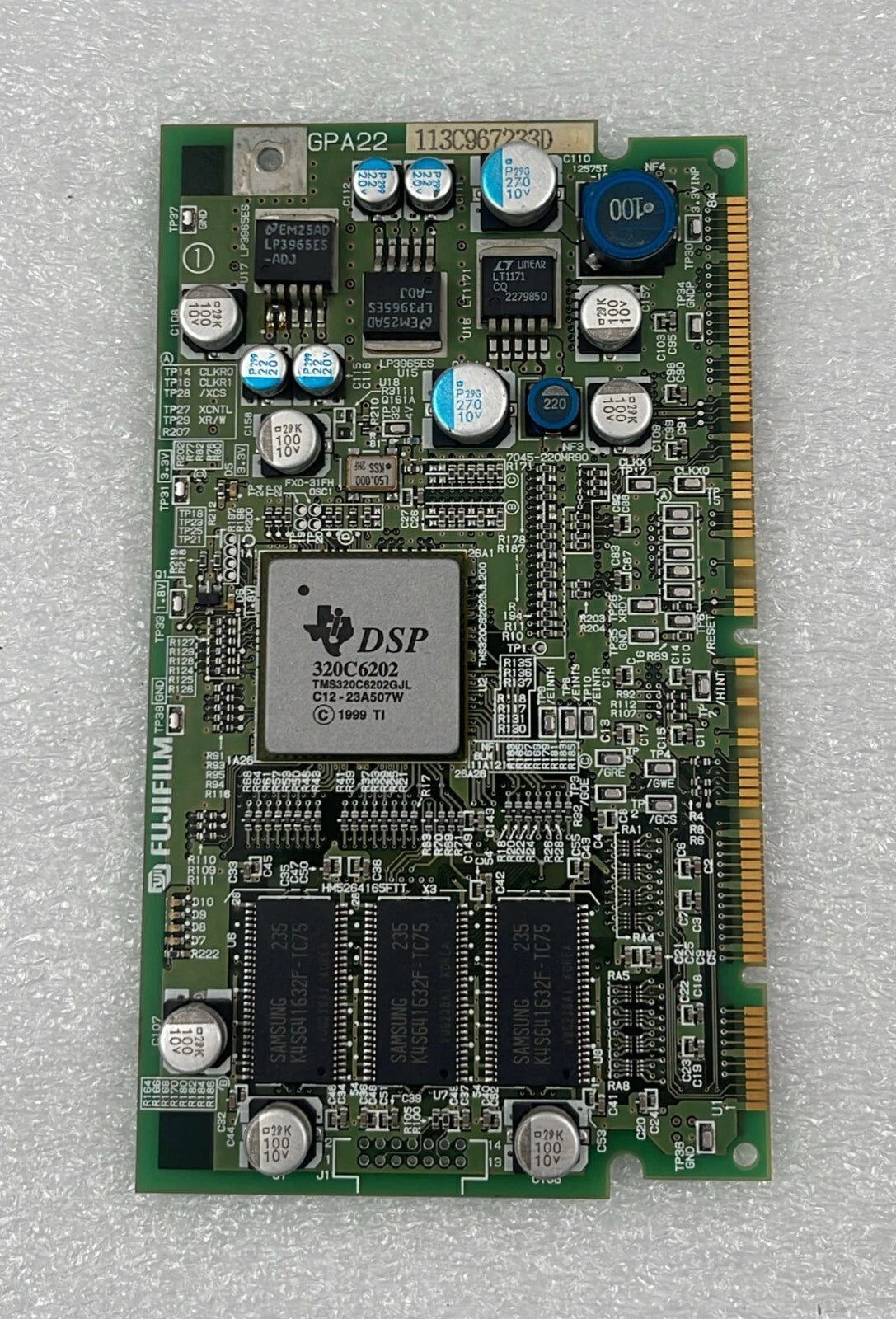 FujiFilm GPA22 Control Board 113C967233D PCB 113D967234