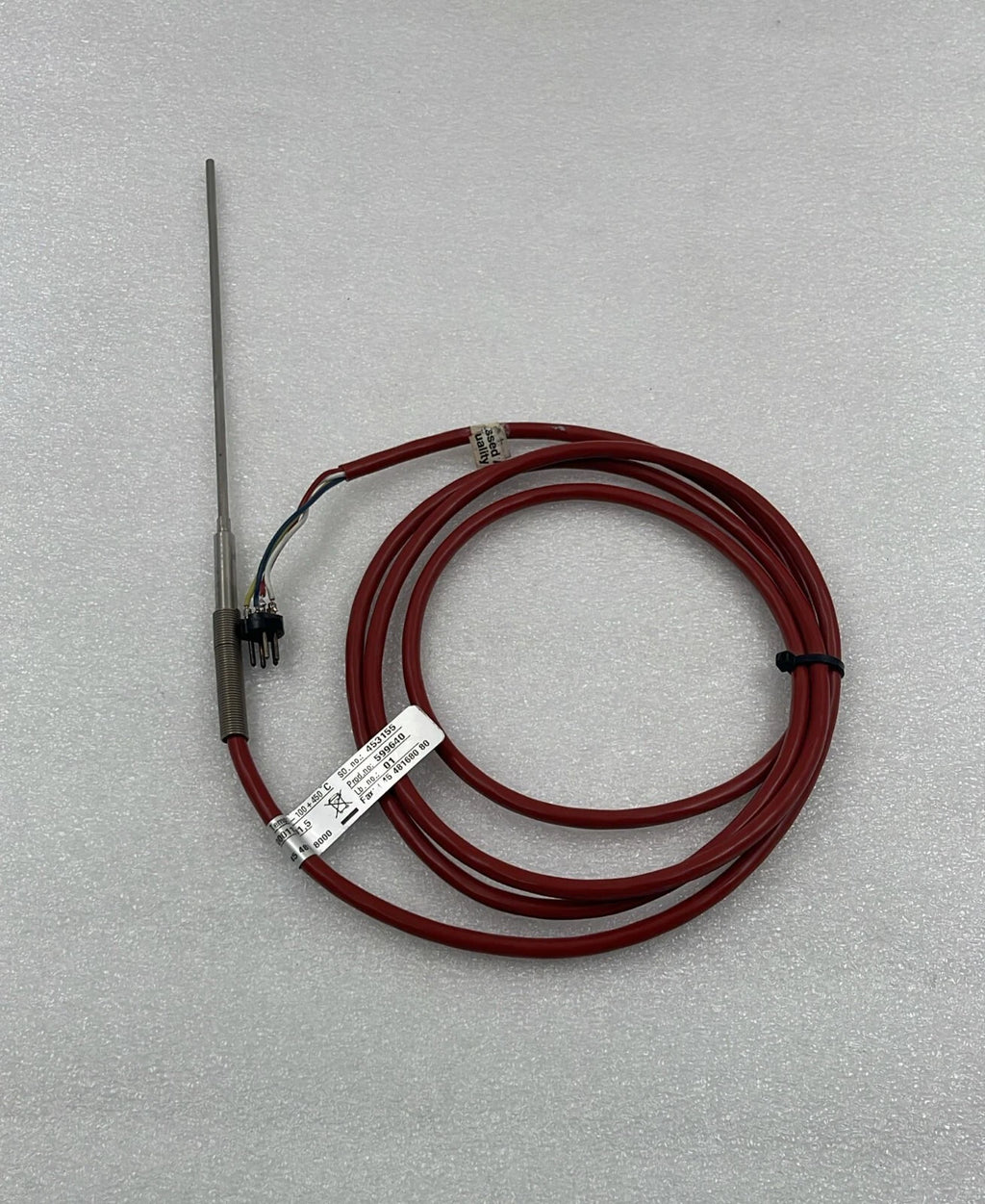 Ametek 1xpt100 temperature sensor shaft 599640 453155