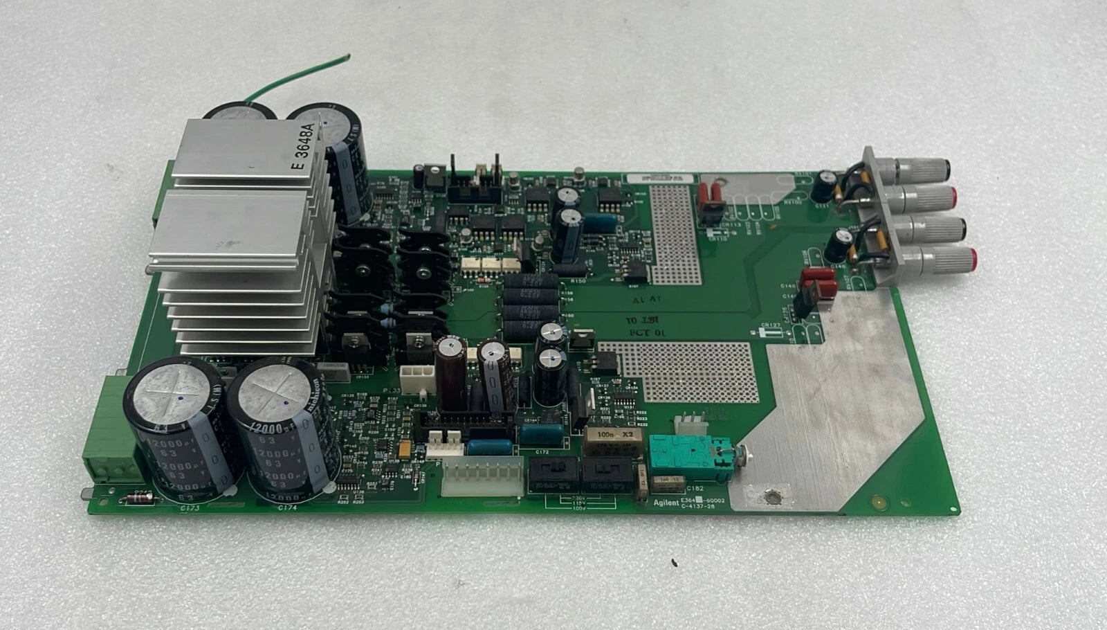 Agilent E3648A Dual Output DC Power Supply Controller Board