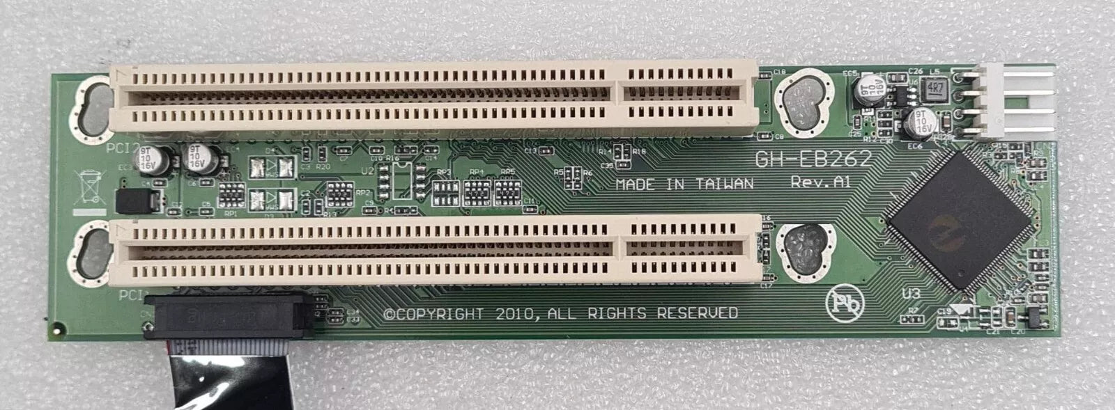 ARC1-EB262-C7 GH-EB262 PCI-Express x1 to Two PCI-32 flexible Riser Card & ribbon