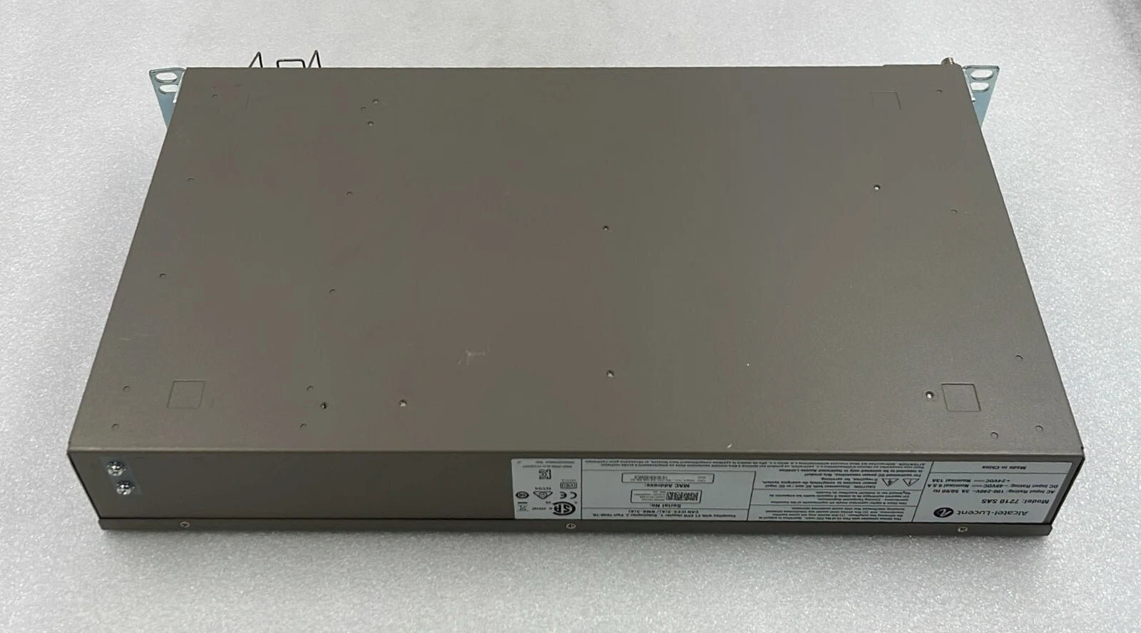 Nokia Alcatel-Lucent 7210 SAS-T Service Access Switch 12-SFP 10-TX 4-XFP