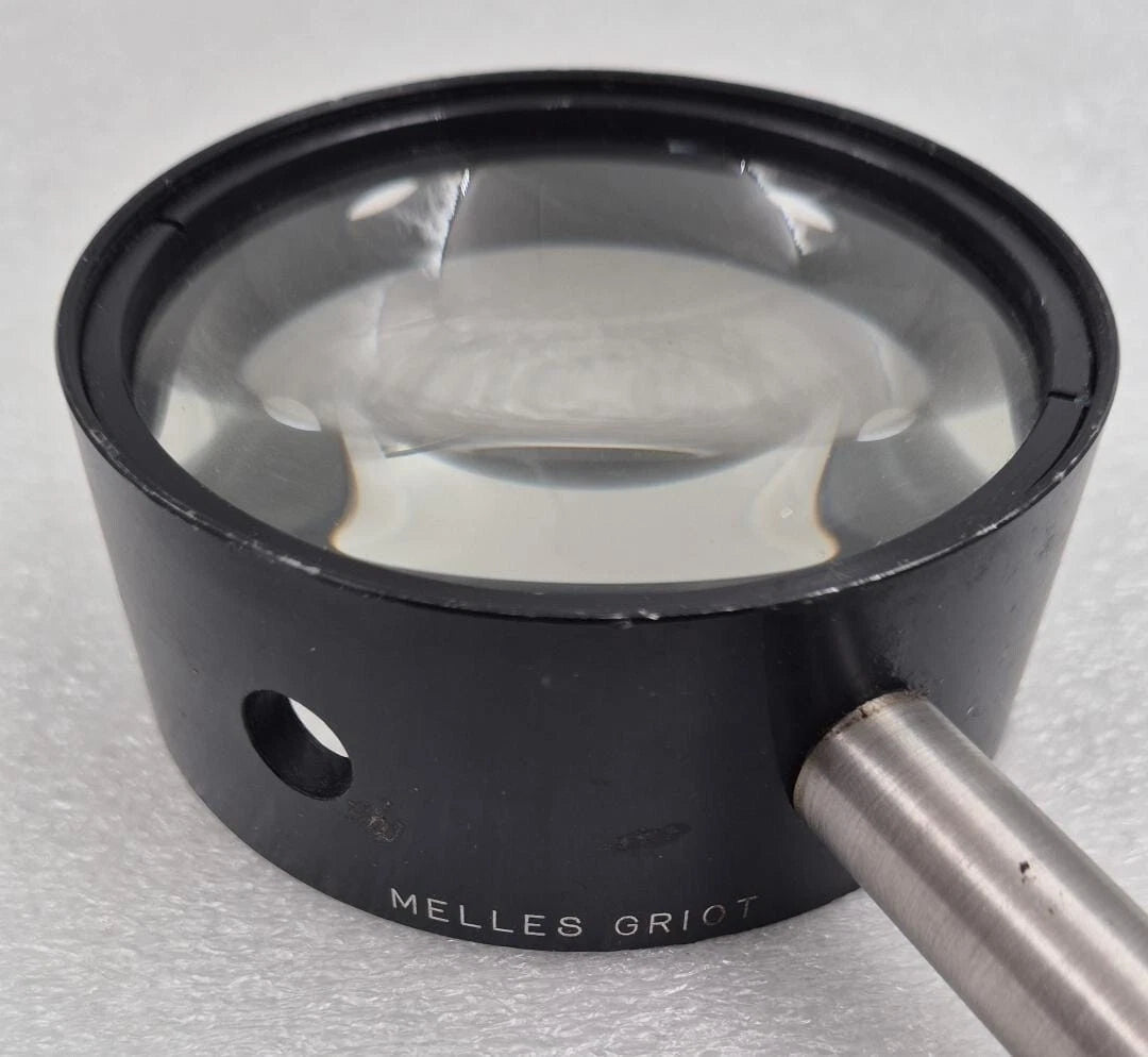 MELLES GRIOT FL/75MM 01-CMP-021 Condenser Lens Optics Mounted Air-spaced