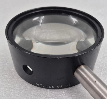 MELLES GRIOT FL/75MM 01-CMP-021 Condenser Lens Optics Mounted Air-spaced