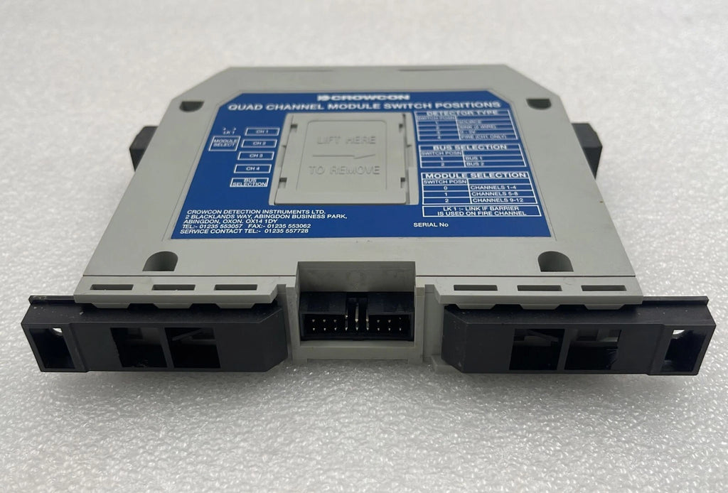 Quad St Module Crowcon Quad Channel Module Switch Positions