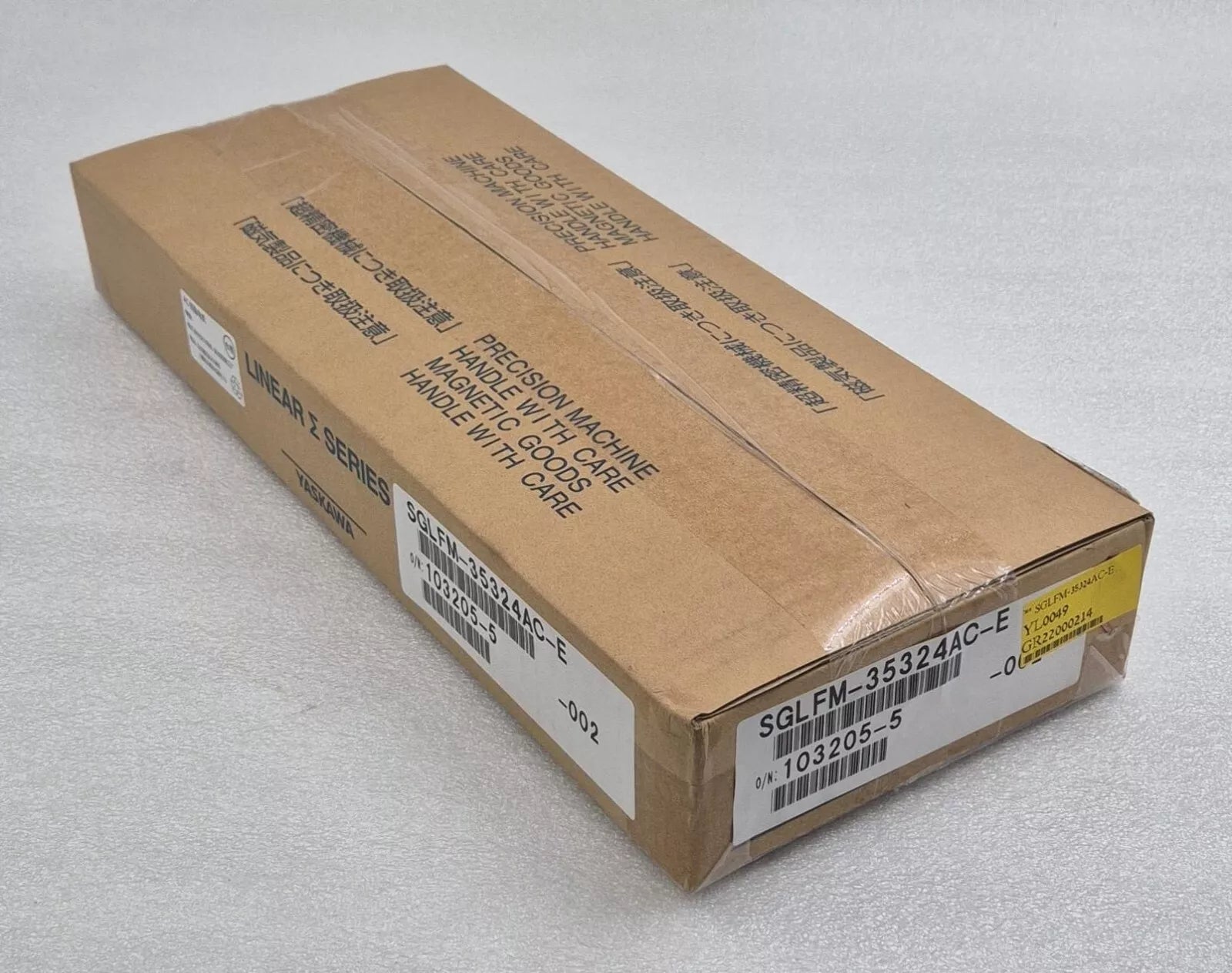 Yaskawa SGLFM-35324AC-E linear motor magnet track 36×324mm Sigma-5 stator segment