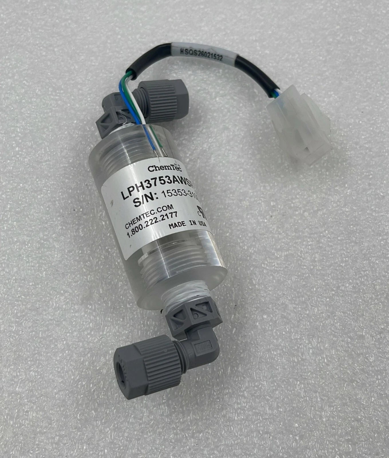 ChemTec LPH Sereis LPH3753AWSPDT Laser IPL Upper Top Water Flow Switch W/ Con