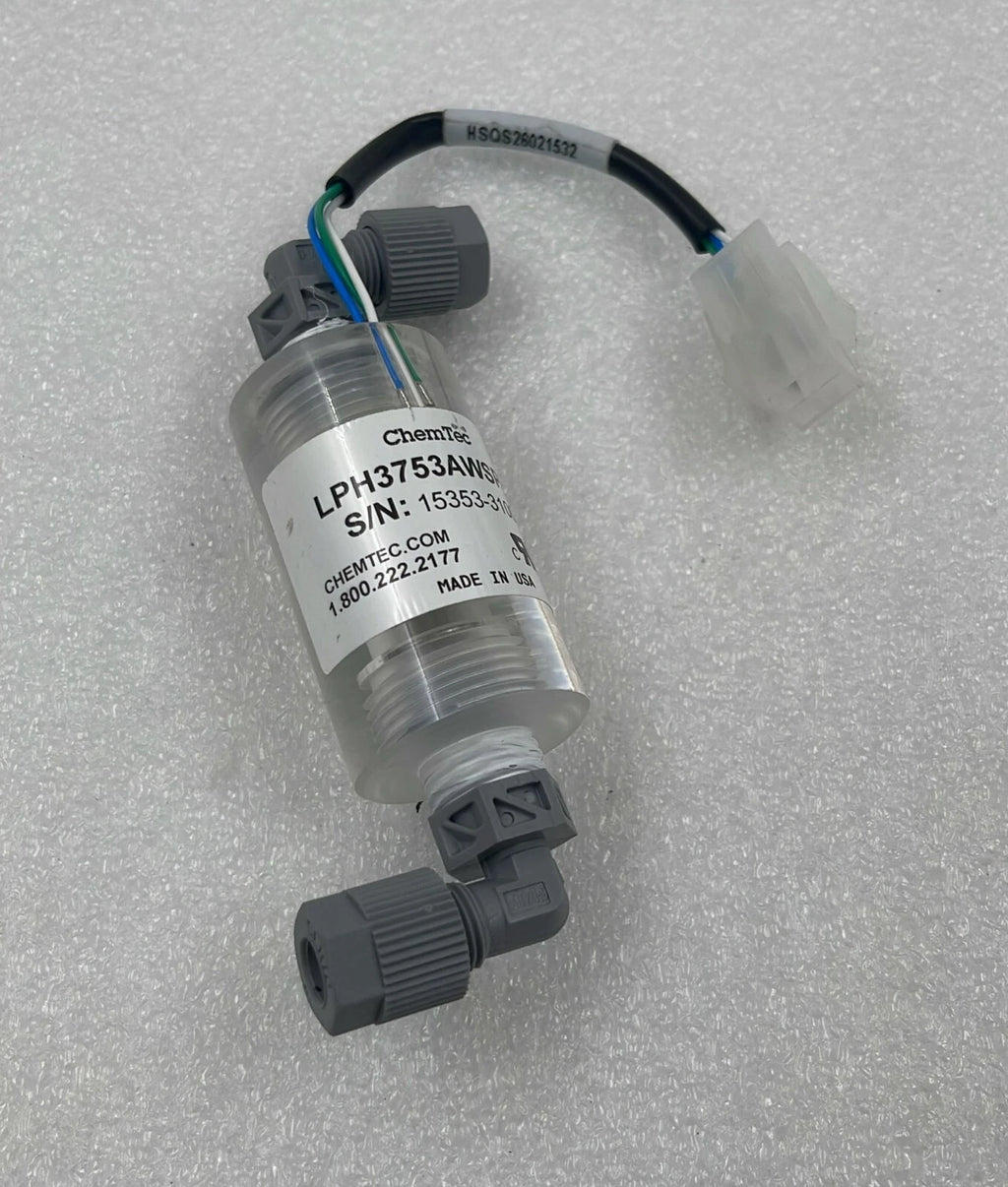 ChemTec LPH Sereis LPH3753AWSPDT Laser IPL Upper Top Water Flow Switch W/ Con