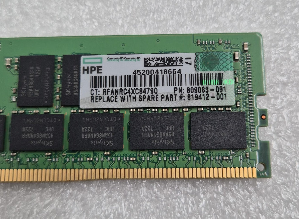 [LOT 8 PCS] SK Hynix 32GB 2Rx4 PC4-2400T-RB2 HMA84GR7AFR4N-UH Server Memory RAM