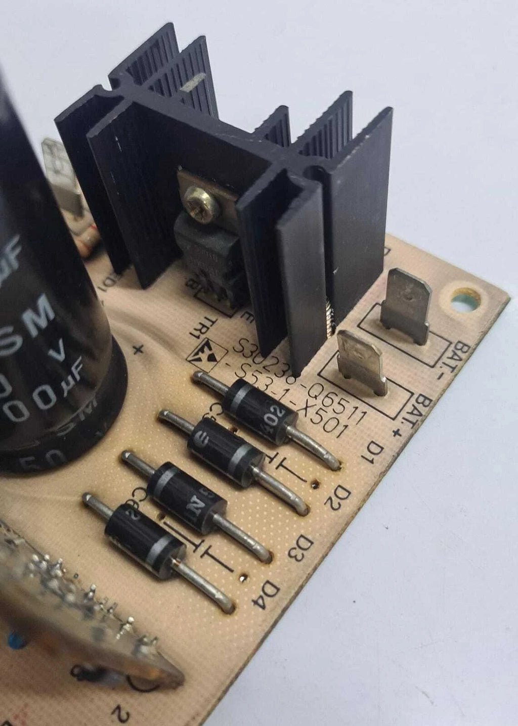 P.C.U. of 408/816 SL Telephone System Power Supply Board S30238-Q6511-S53-1-X501