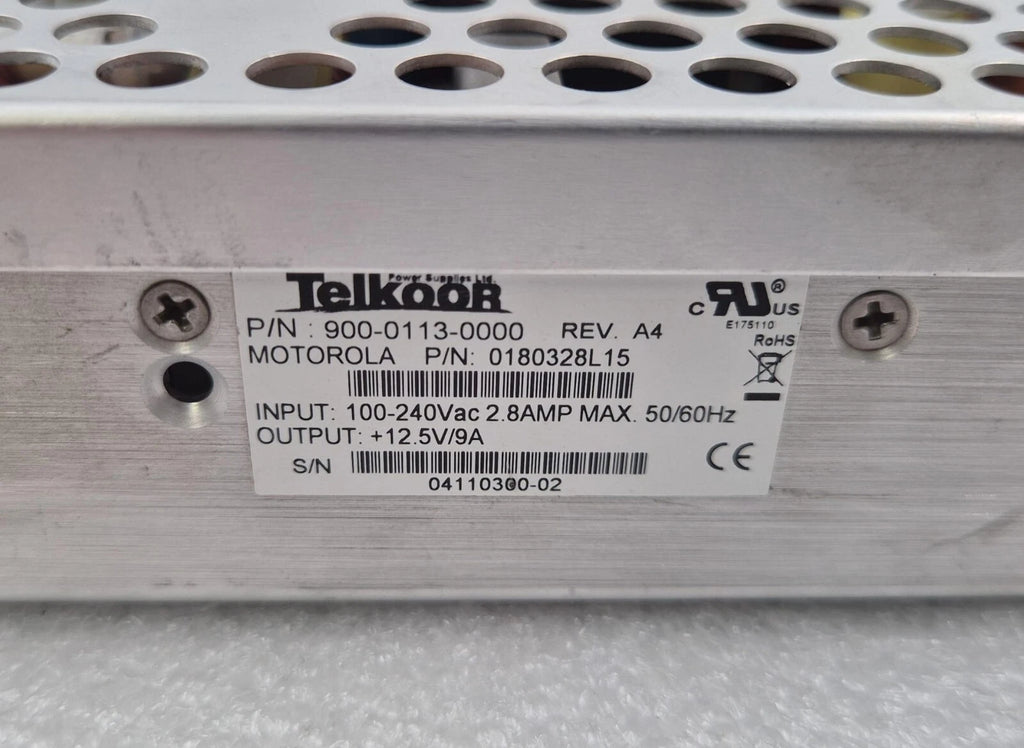 Telkoor 900-0113-0000 Power Supply Module for Motorola 0180328L15