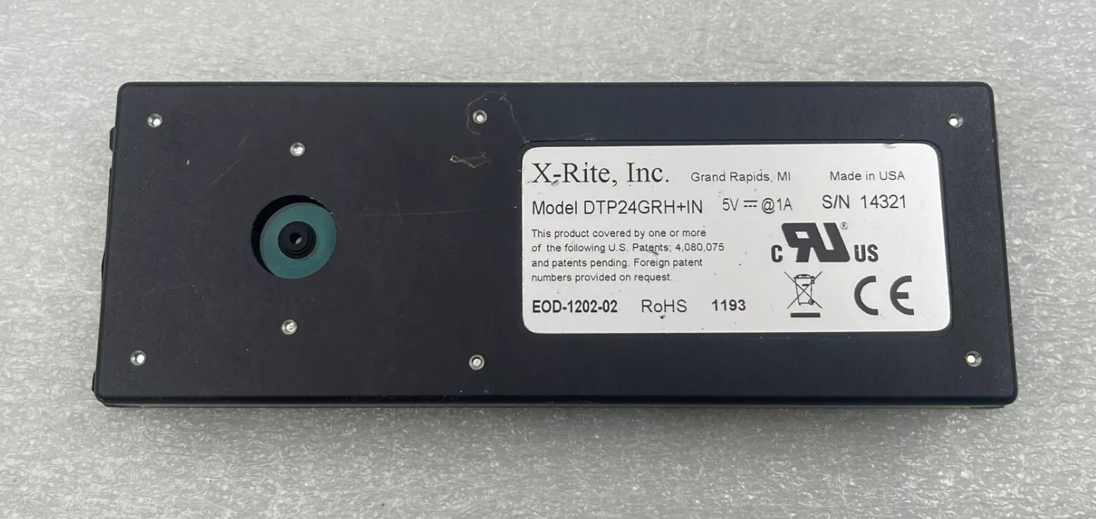 X-Rite DTP24GRH+IN EOD-1202-02 In Line Densitometer for HP Indigo