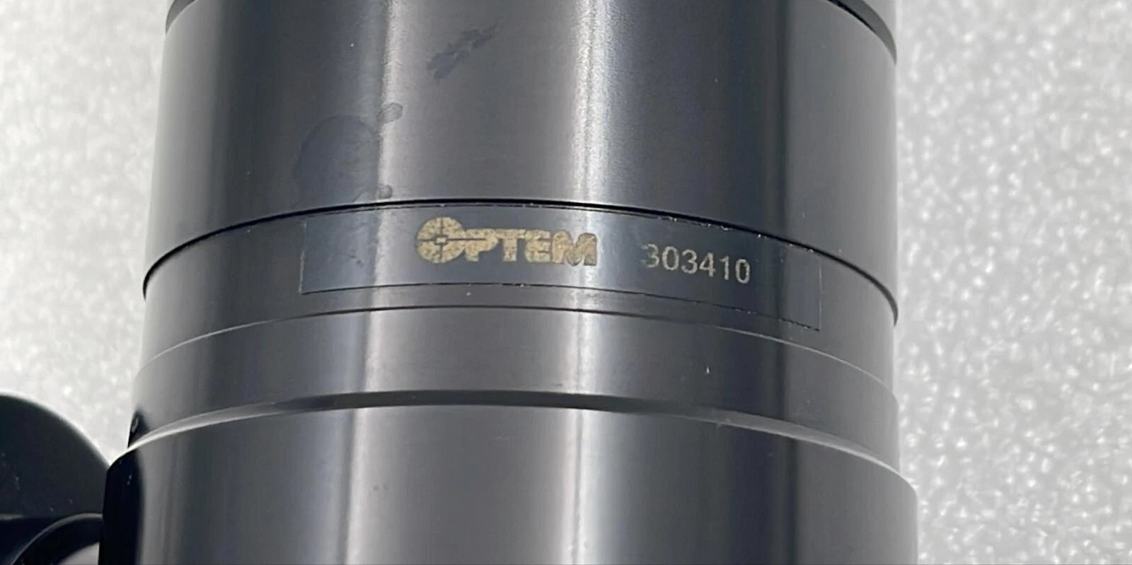 OPTEM 80-02-19 Optical Microscope Zoom Scope 330200 331220 303410 W/Sony XC-ST30