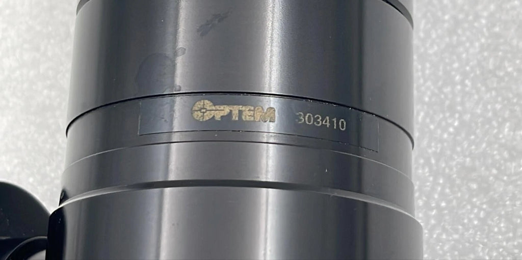 OPTEM 80-02-19 Optical Microscope Zoom Scope 330200 331220 303410 W/Sony XC-ST30