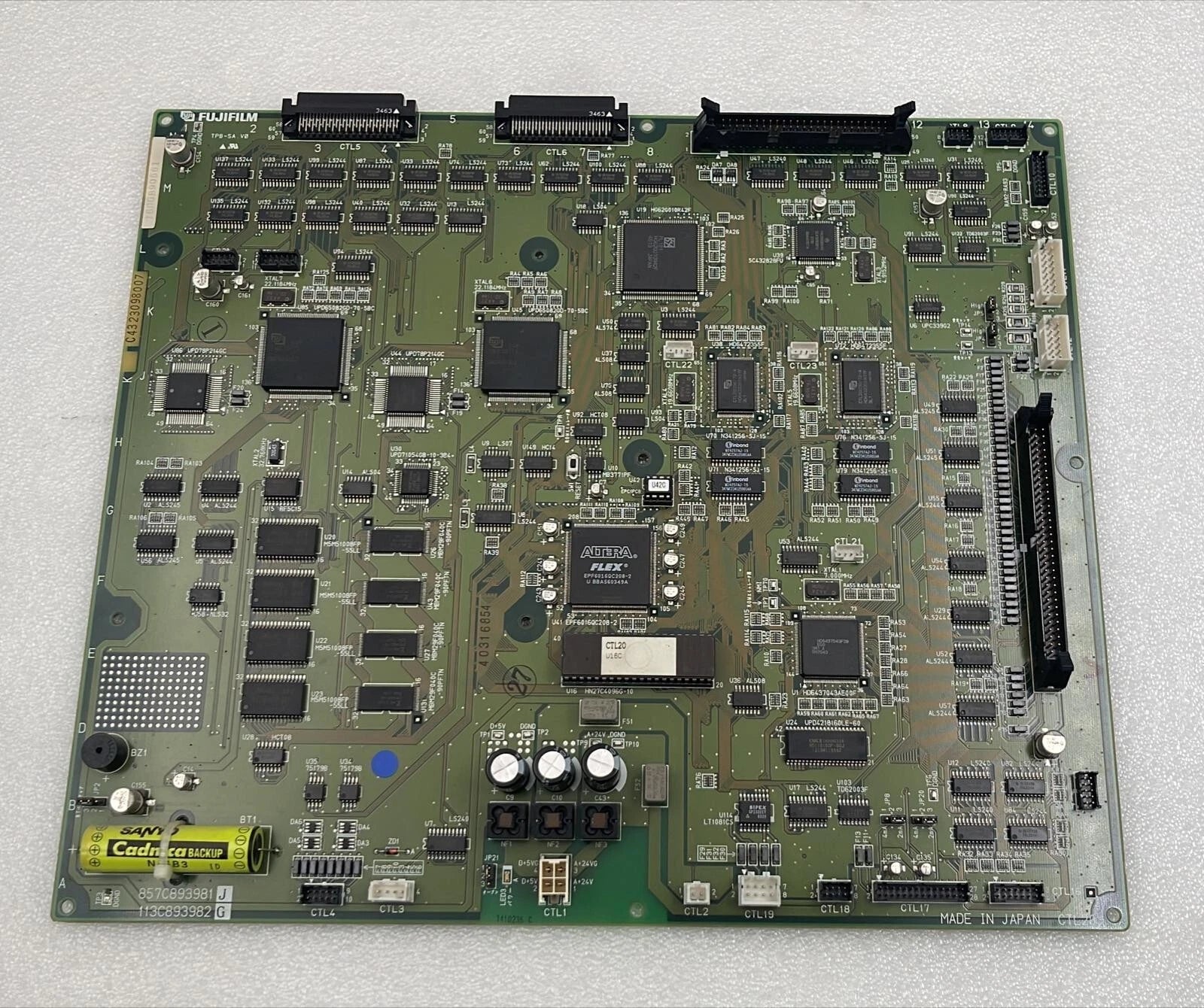 FujiFilm Forntier Control Section Board CTL20 PCB 857C893981 113C893982
