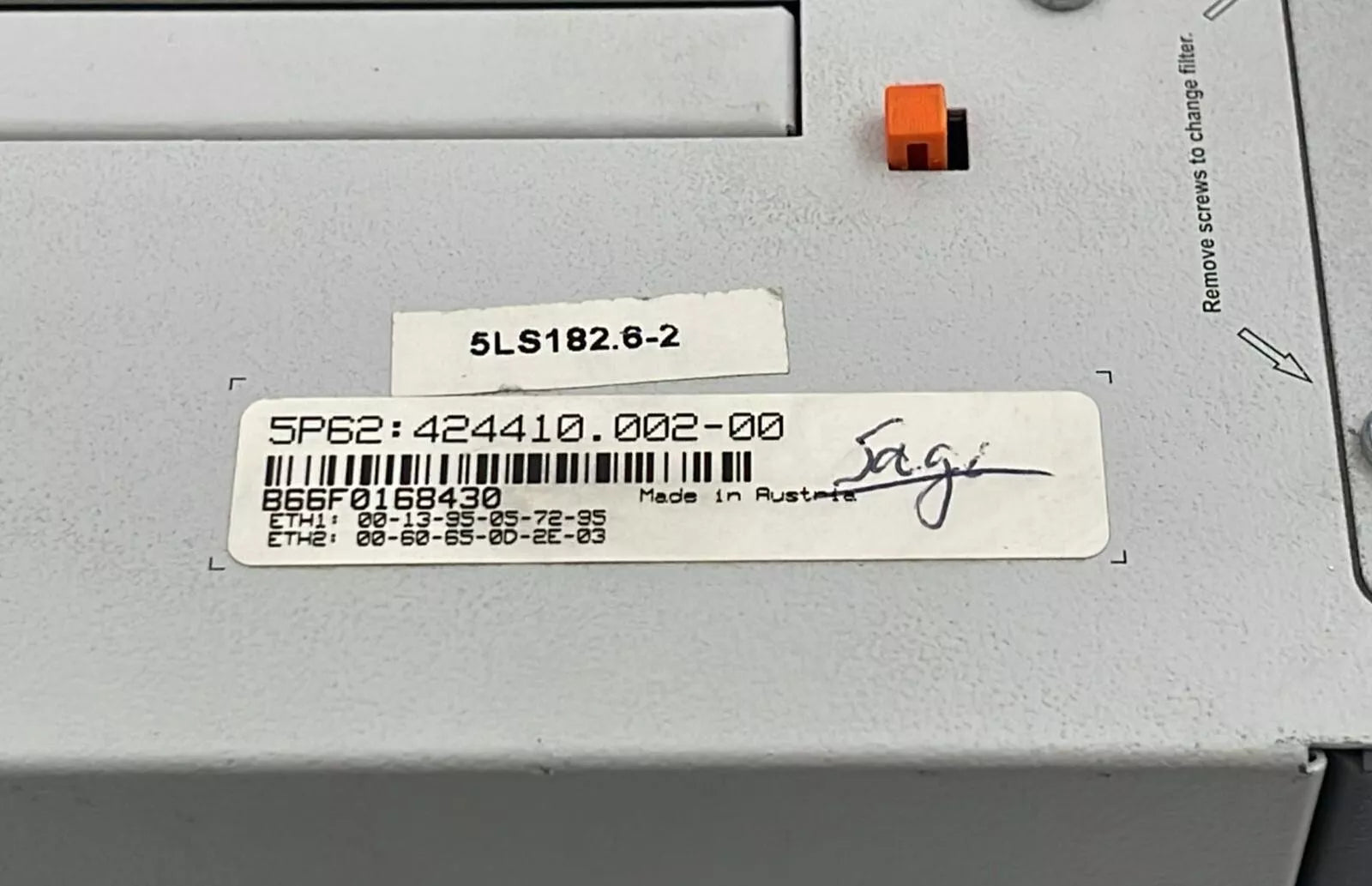 B&R Automation PC 5PC600.SX02-01 5P62 424410.002-00 Industrial Computer