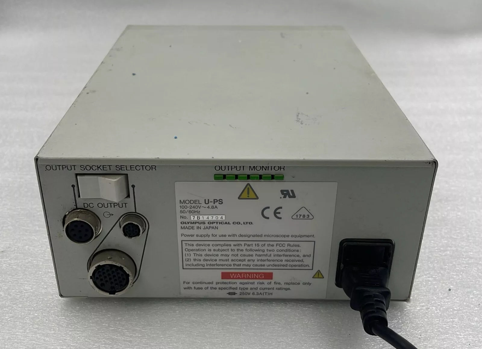 OLYMPUS U-PS Microscope POWER SUPPLY UNIT