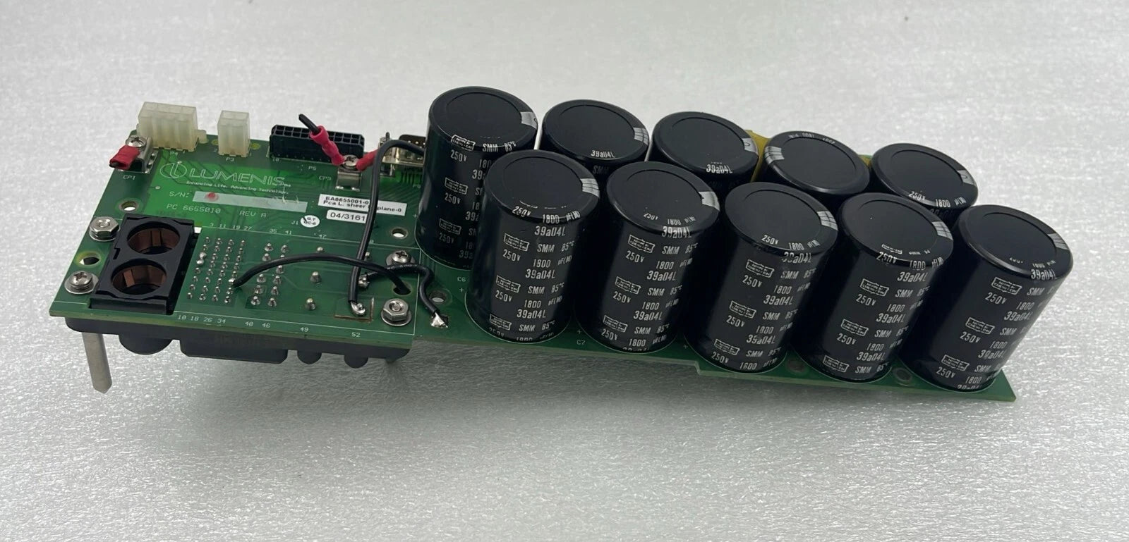 Lumenis Lume One EA6655001-0 PCA LightSheer Back Plane Capitors Board