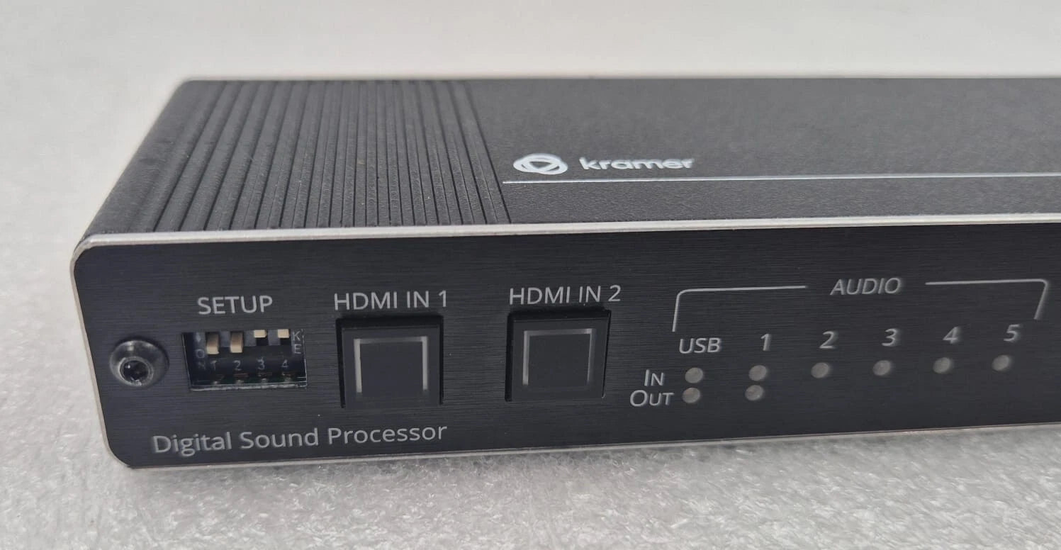 KRAMER DSP-62-AEC Digital Sound Processor PoE Audio Matrix