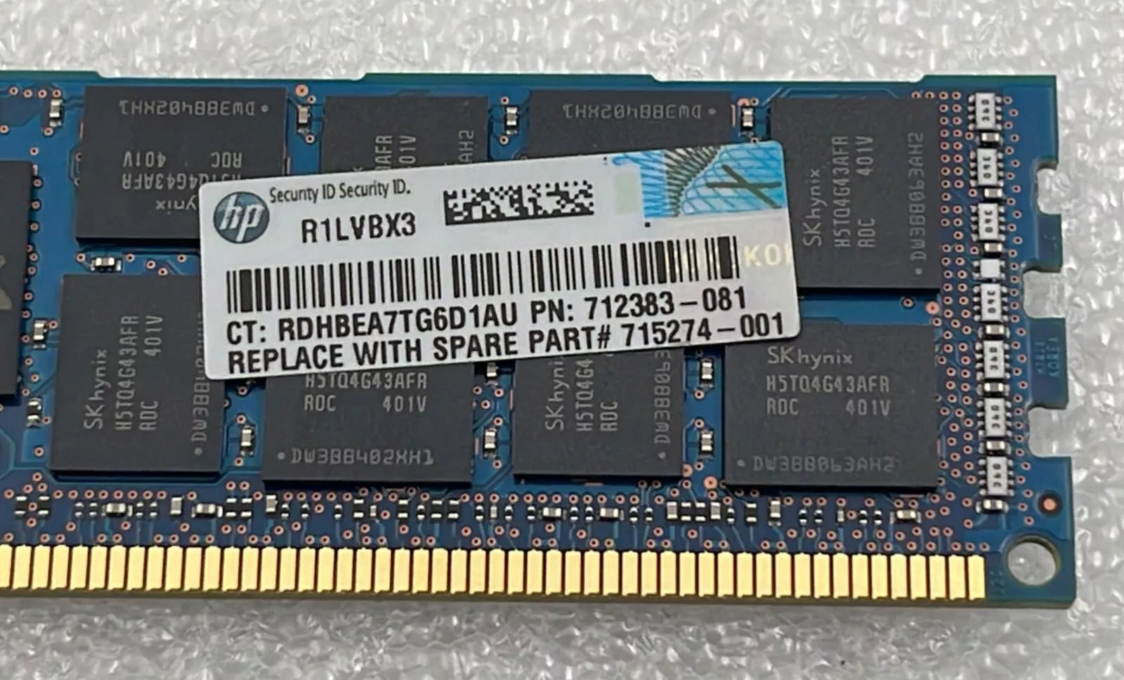 [LOT 12 PCS] SK Hynix 16GB 2Rx4 PC3-14900R HMT42GR7AFR4C-RD SERVER MEMORY RAM