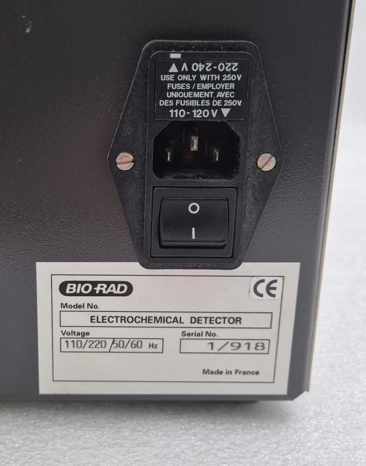 BIO-RAD ELECTROCHEMICAL DETECTOR MODEL 1640