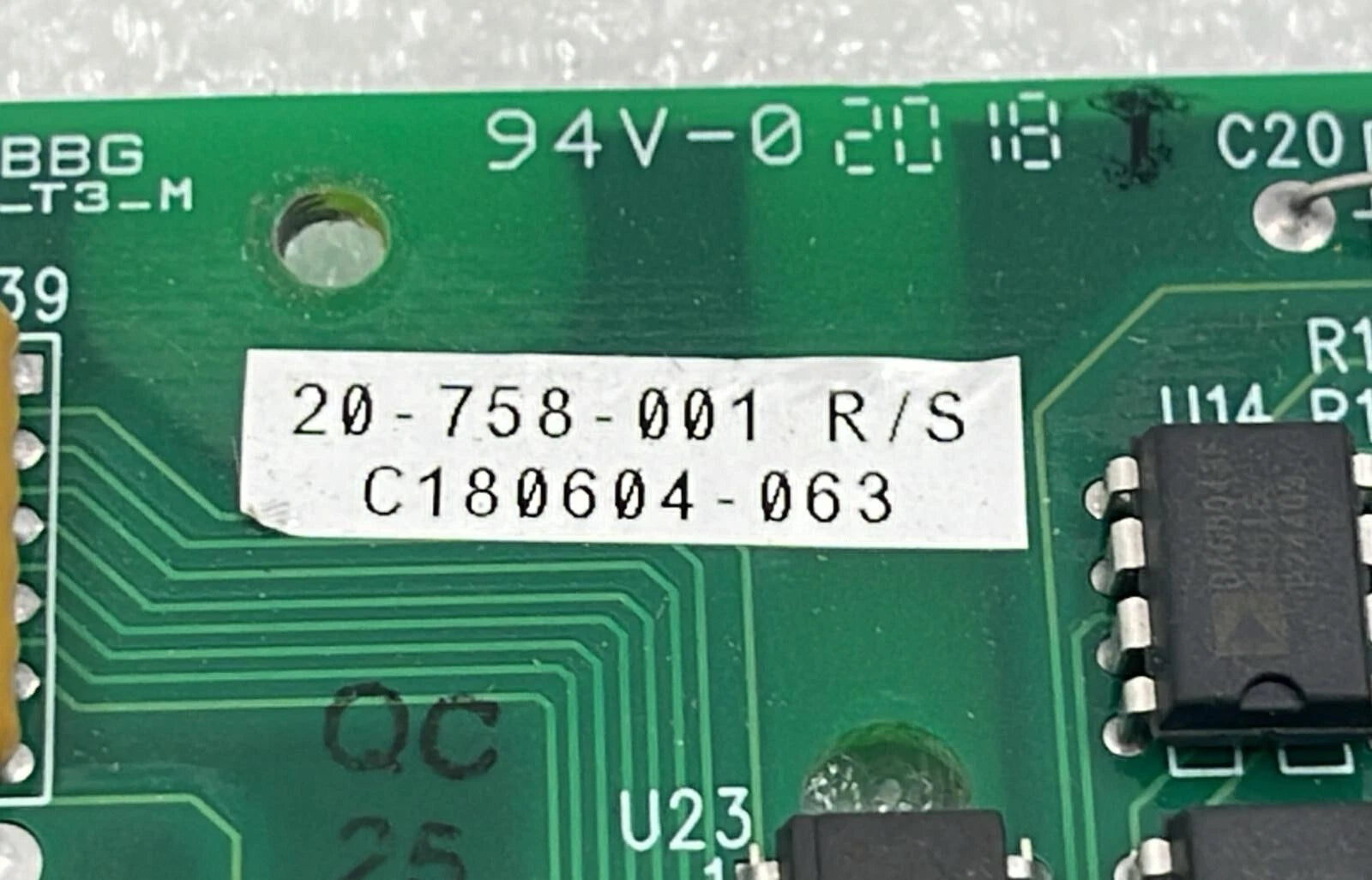 PCB CONTROLLER BOARD 20-758-001 FOR TDK LAMBDA ESS POWER SUPPLY