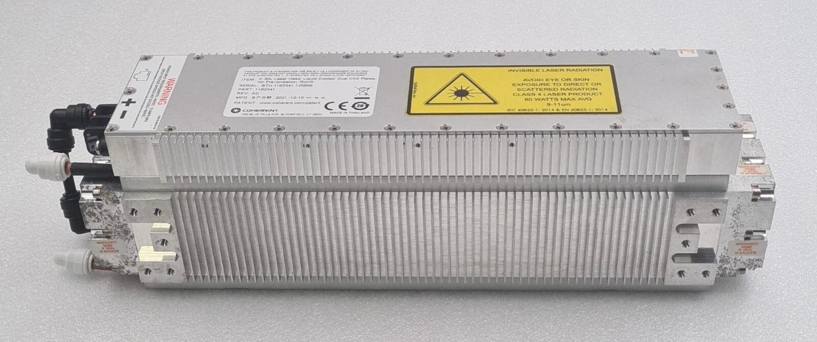 COHERENT C-30L Laser Head Liquid Cooled 1162341 REV AC YEAR 2021