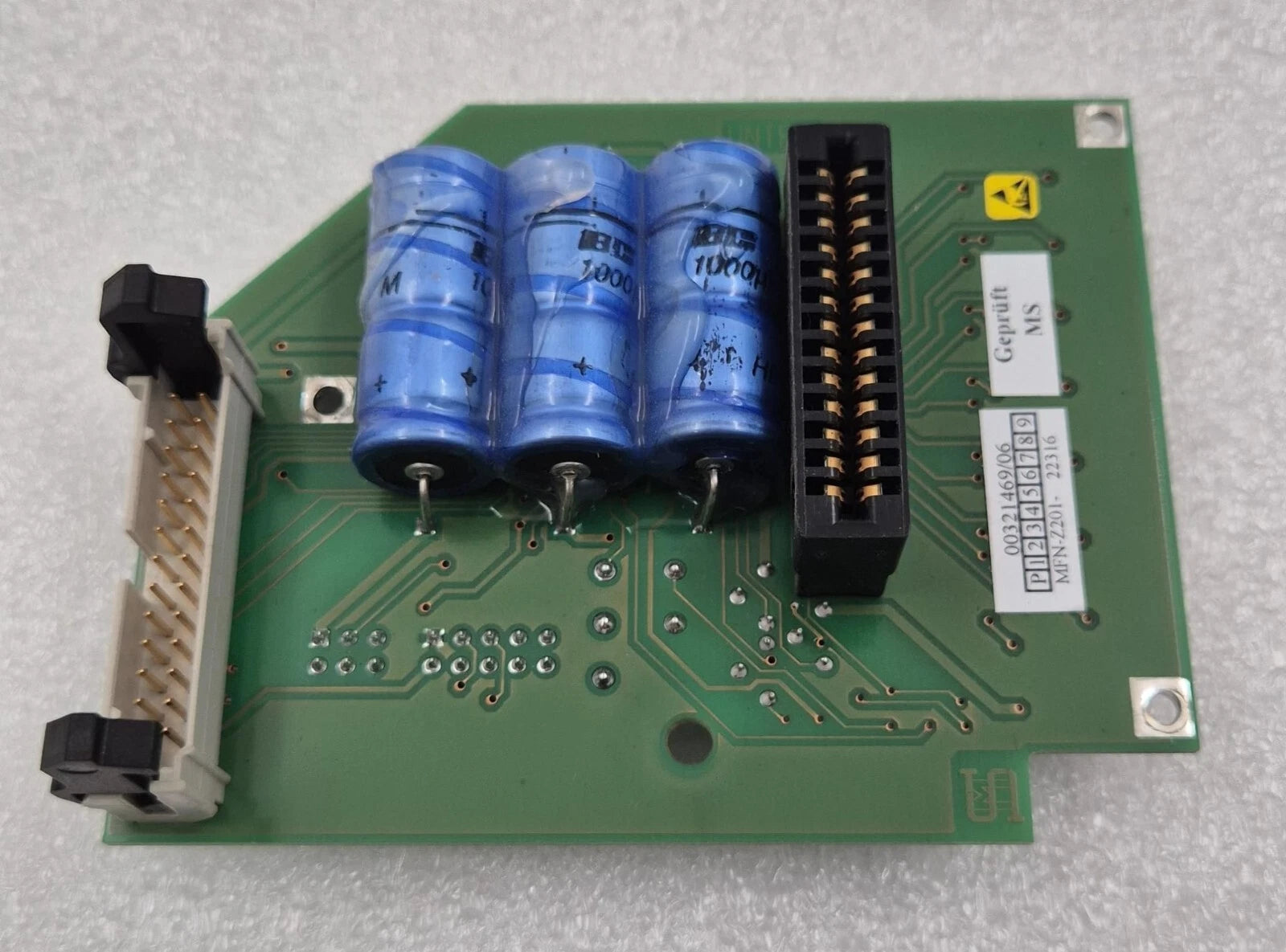 SIEMENS 00321469-04 CAMERA IMAGE BOARD DAUGHTER PCB