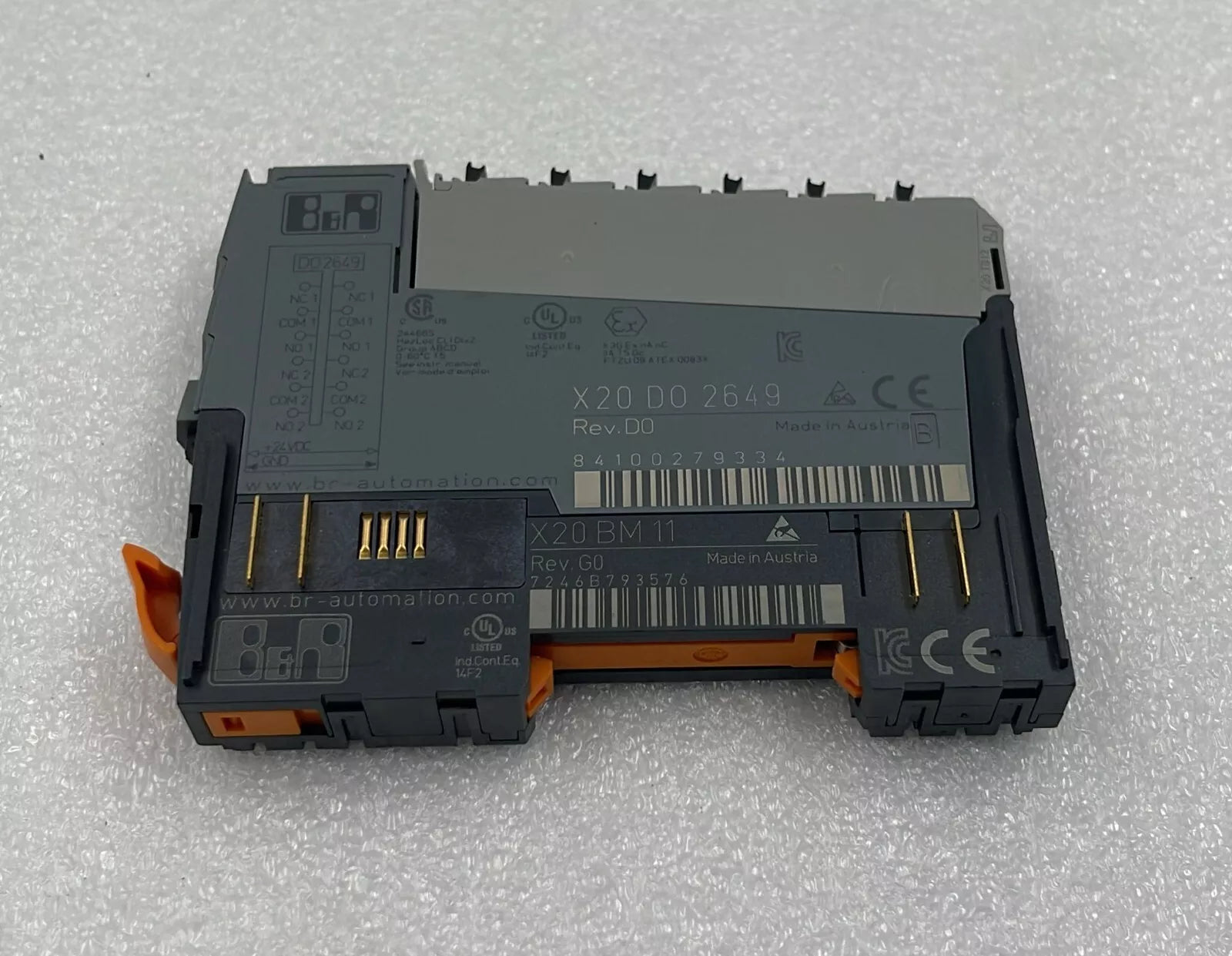 B&R Automation X20 DO 2649 Digital Control Module W/ X20 BM 11