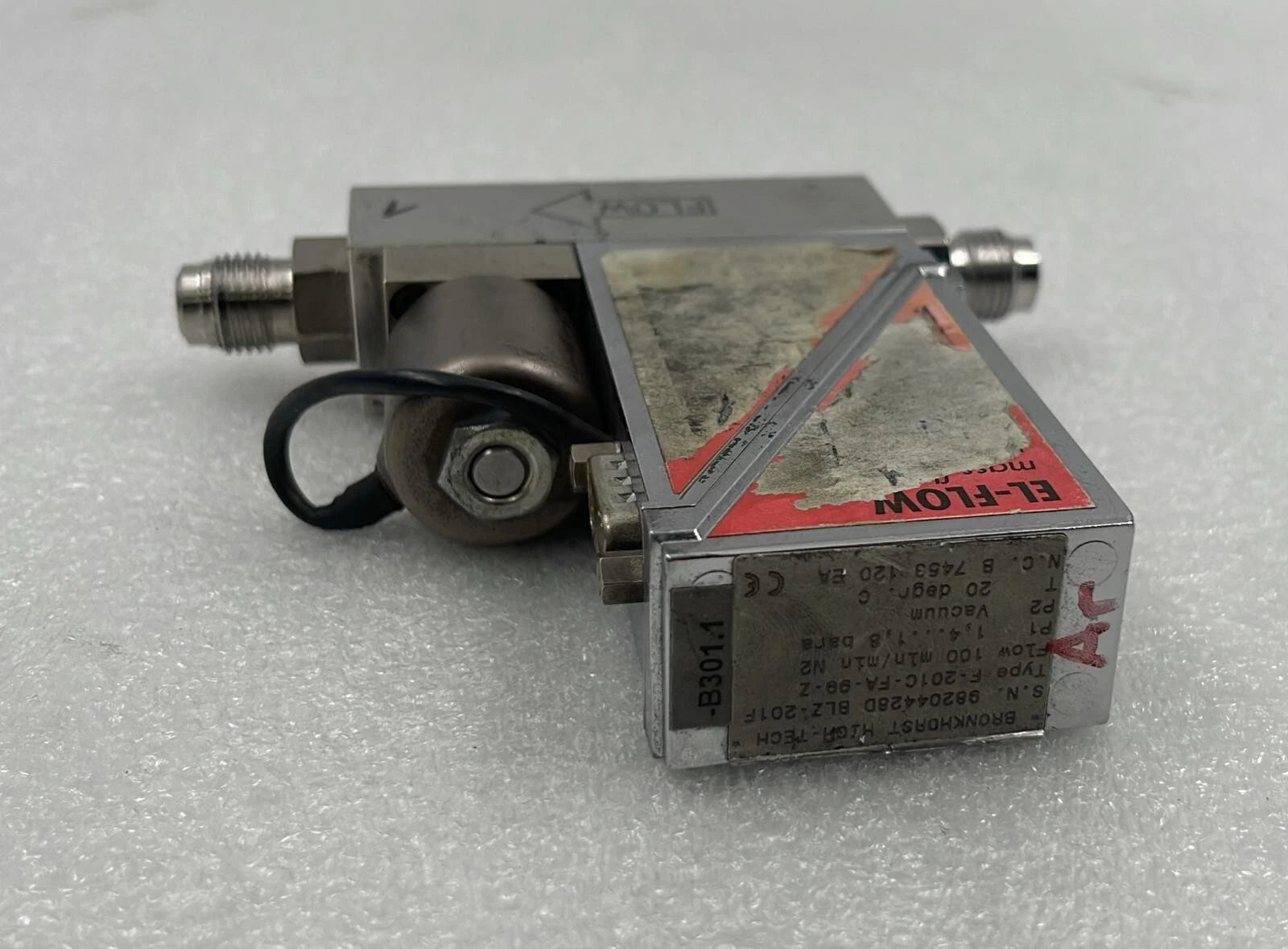 BronkHorst EL-FLOW F-201C-FA-99-Z Mass Flow Meter Controller 1.4-1.8bar