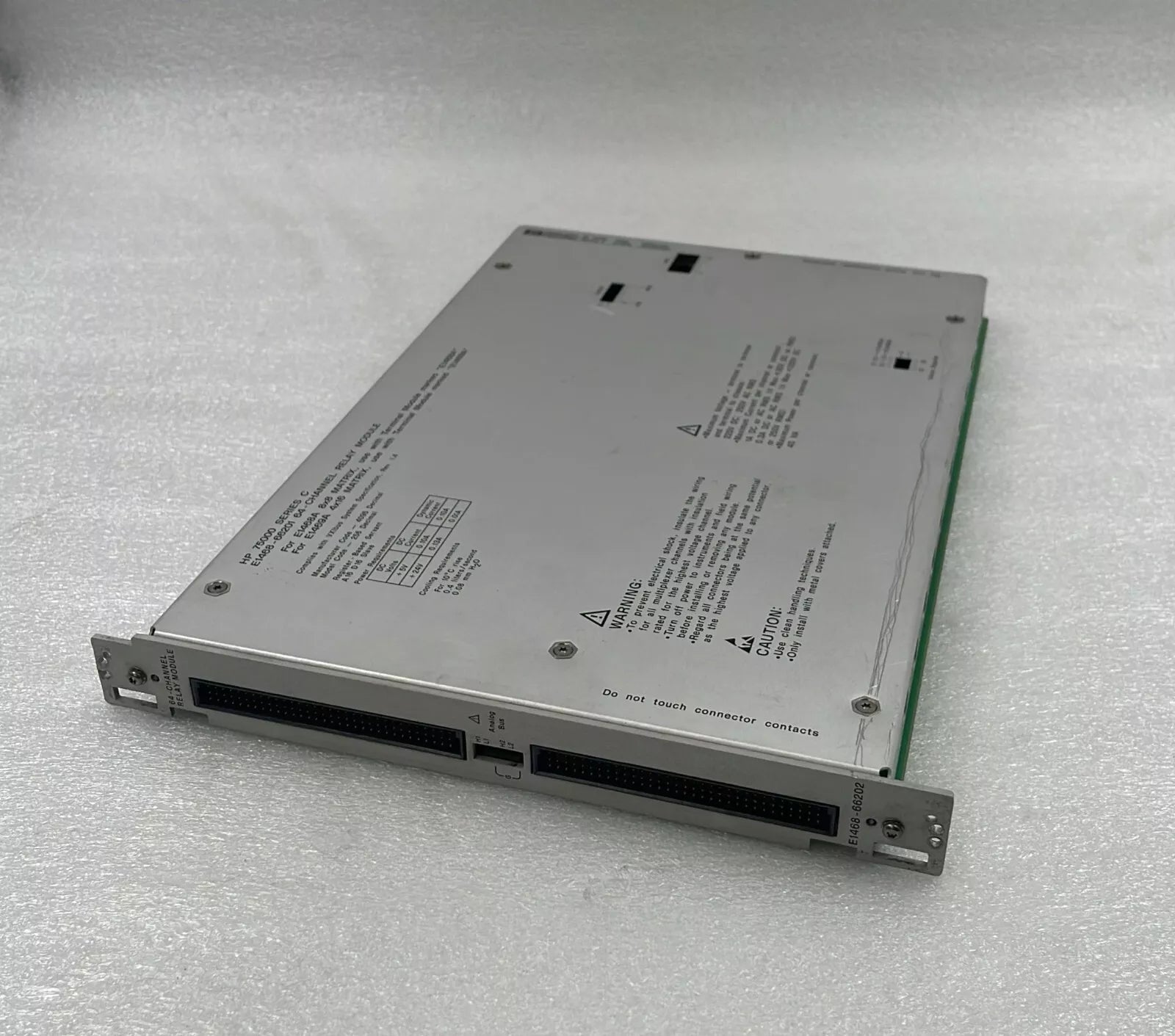 HP 75000 Series-C E1468-66201 64-Channel Relay Module E1469A.jpg