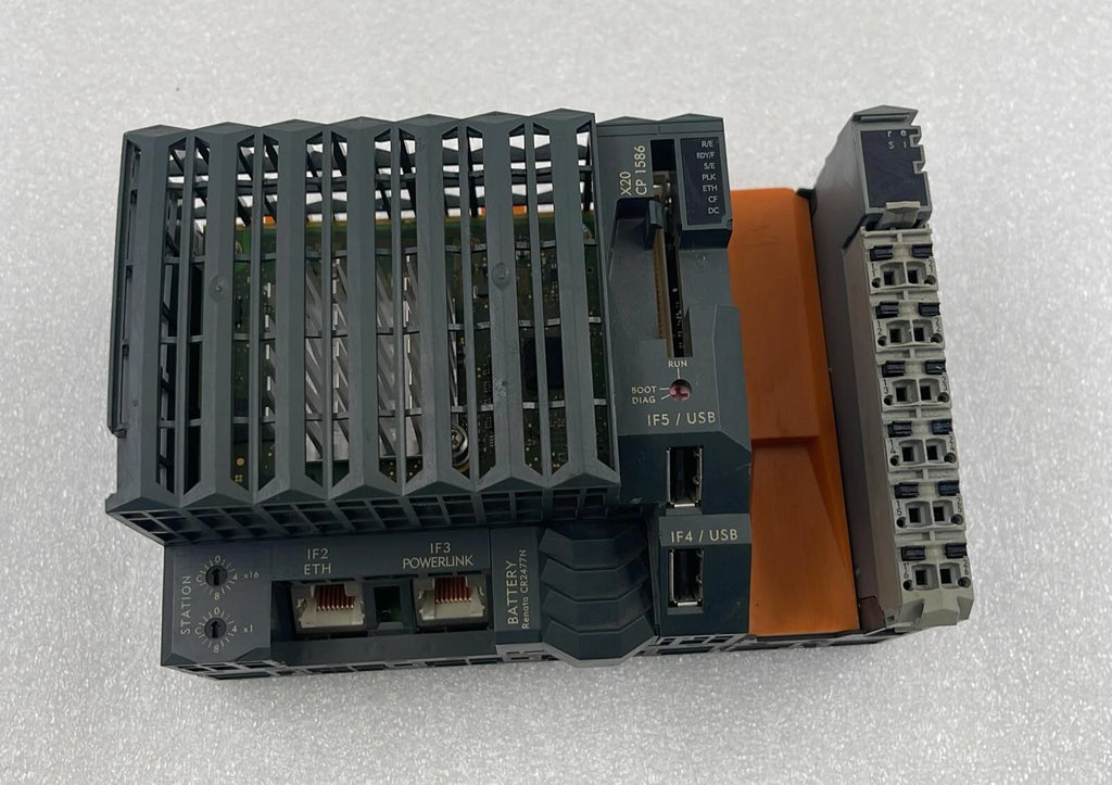 B&R Automation X20 CP 1586 CPU Central Processing Unit Module
