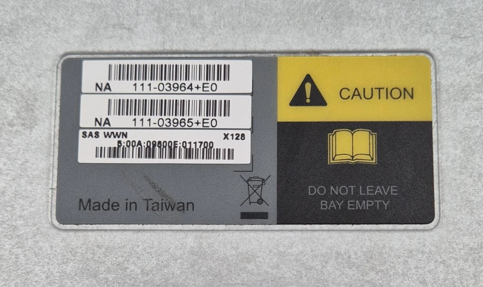 NetApp 111-03964+E0 SAS WWN X128 Storage Controller