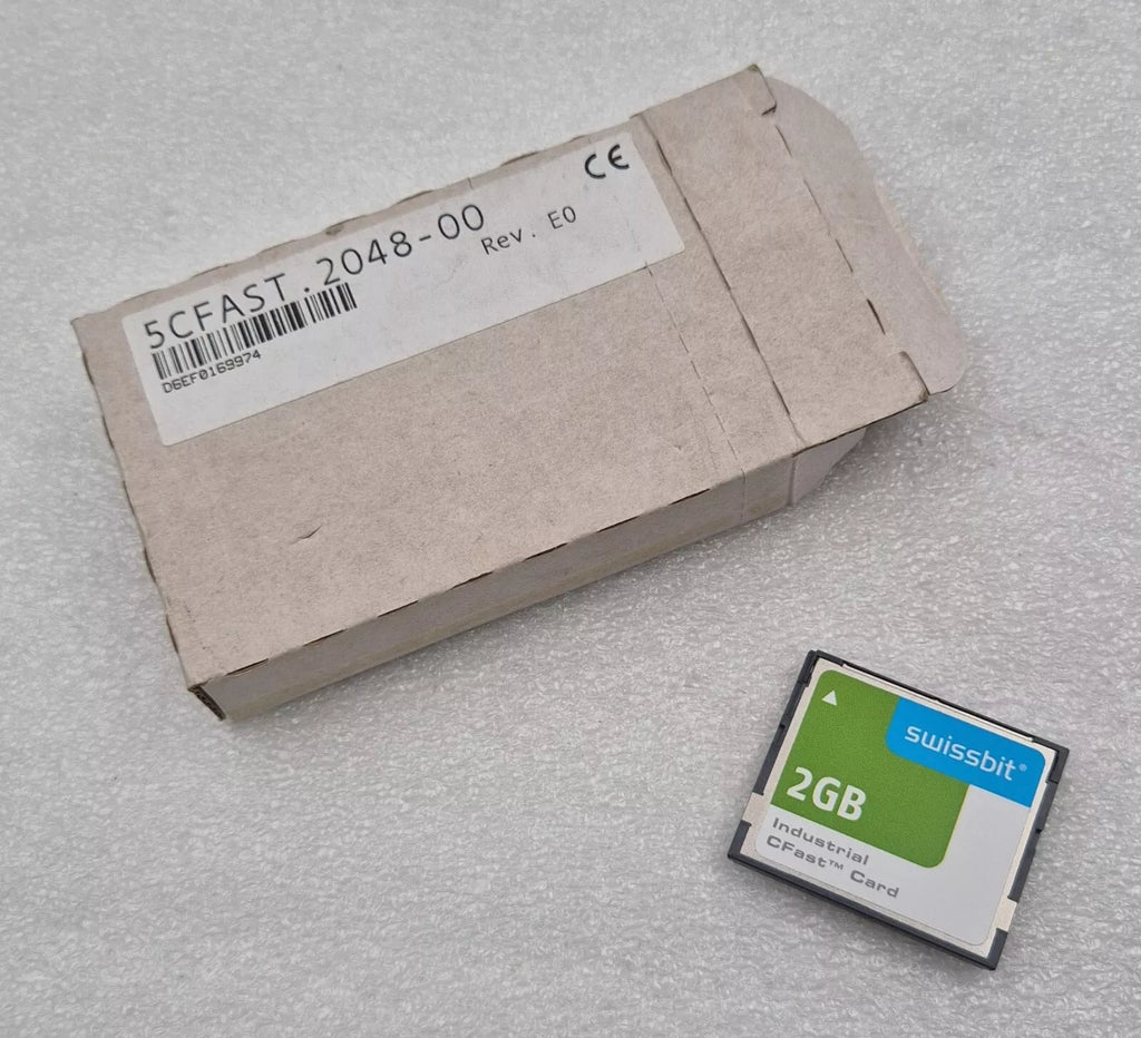 NEW - swissbit 2GB Industrial CFast Card storage 5CFAST.2048-00 SFCA2048H1BV4TO