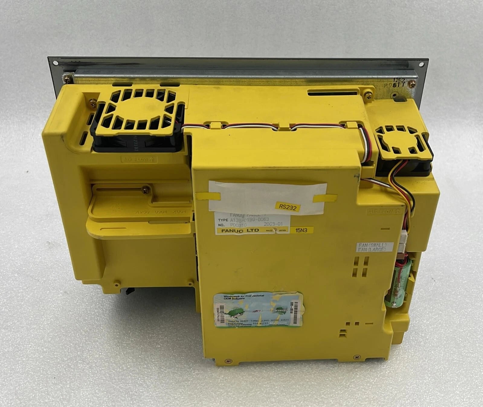 GE Fanuc 160i-MB Display Unit A13B-0199-B063 CNC Operator Panel Screen