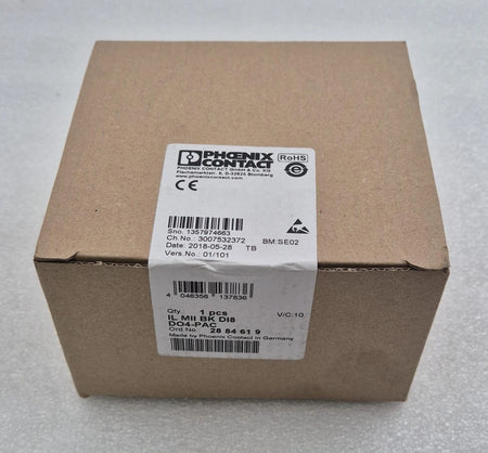 Phoenix Contact IL MII BK DI8 DO4-PAC MECHATROLINK bus module box