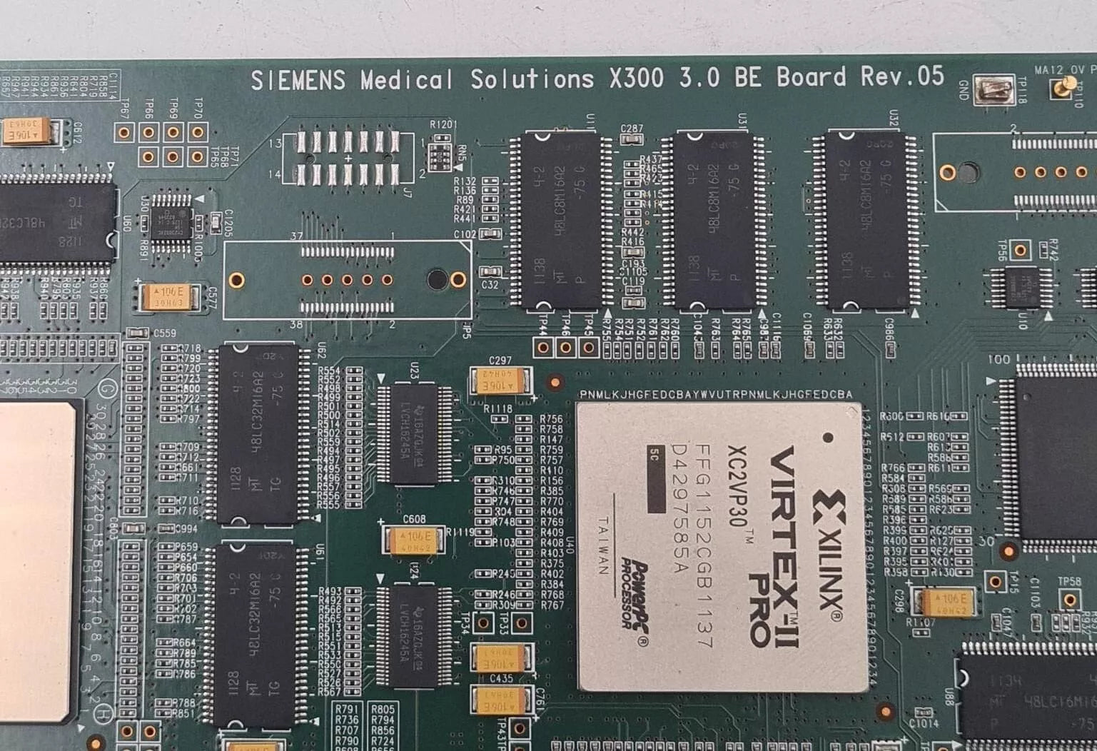 Siemens ACUSON X300 3.0 BE Board ASSY 10348317 / 10349050 Ultrasound PCB