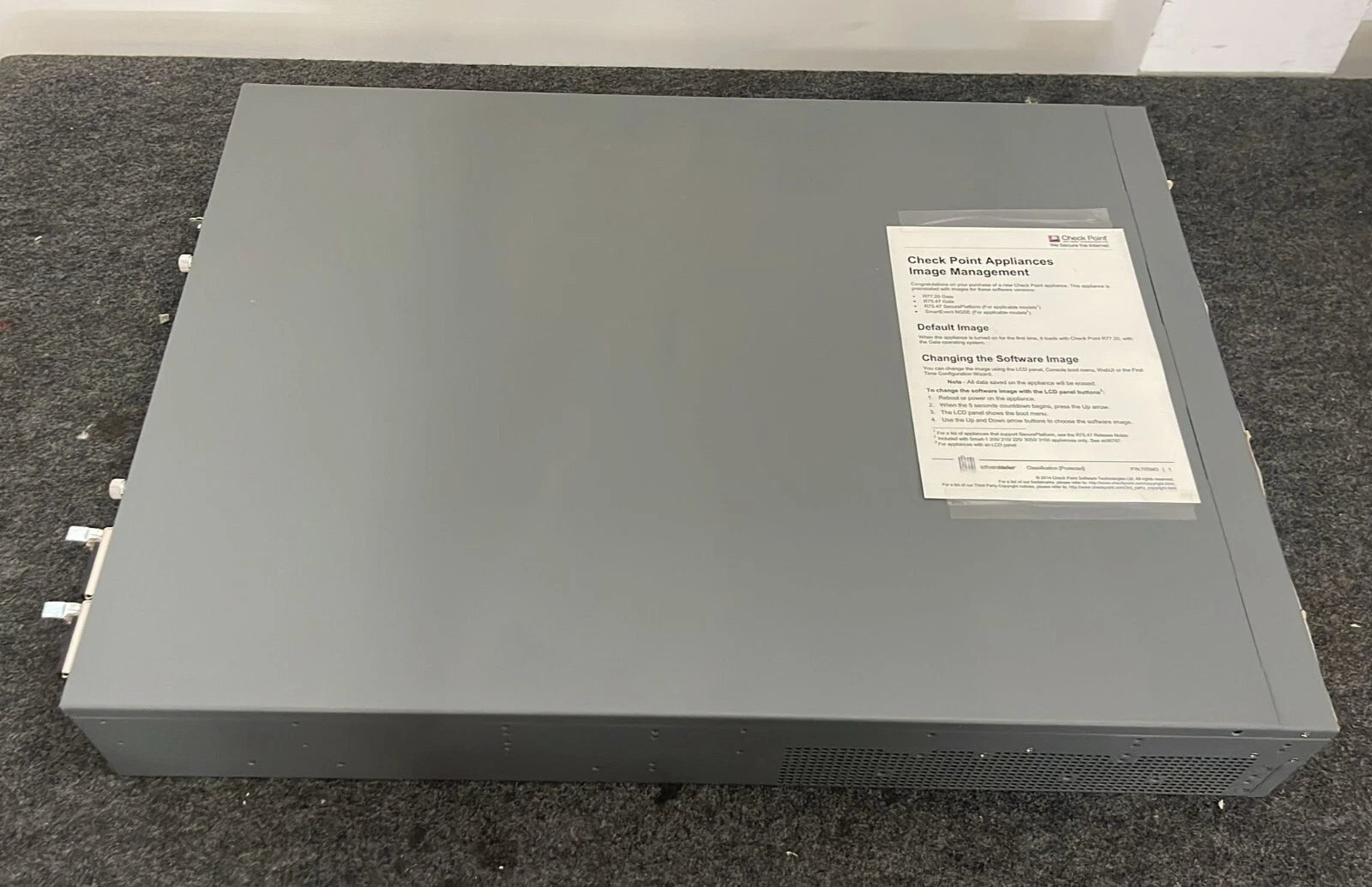 Check Point ST-50 Smart-1 3050 Firewall Security Appliance VPN W/ 32GB RAM