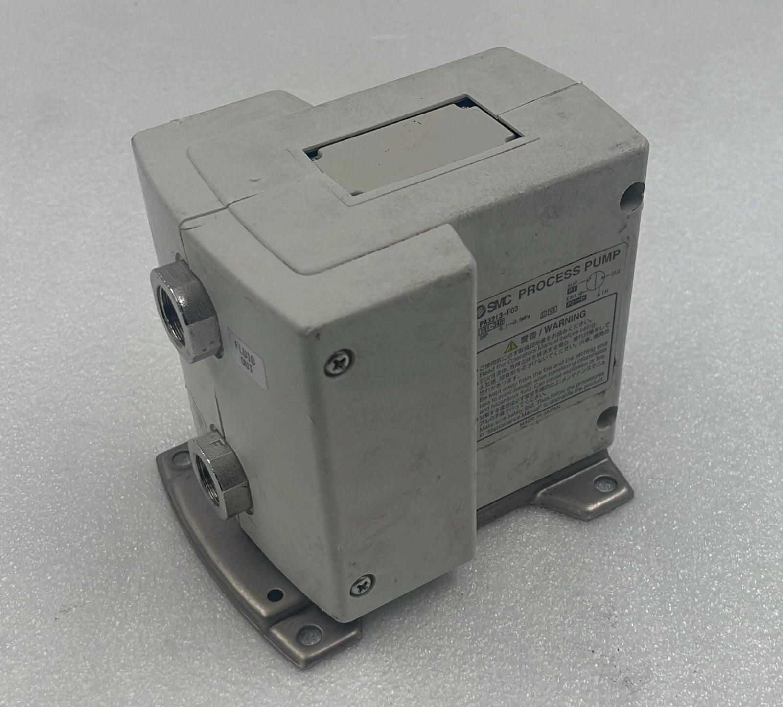 SMC PA3213-F03 Process Pump **AS IS