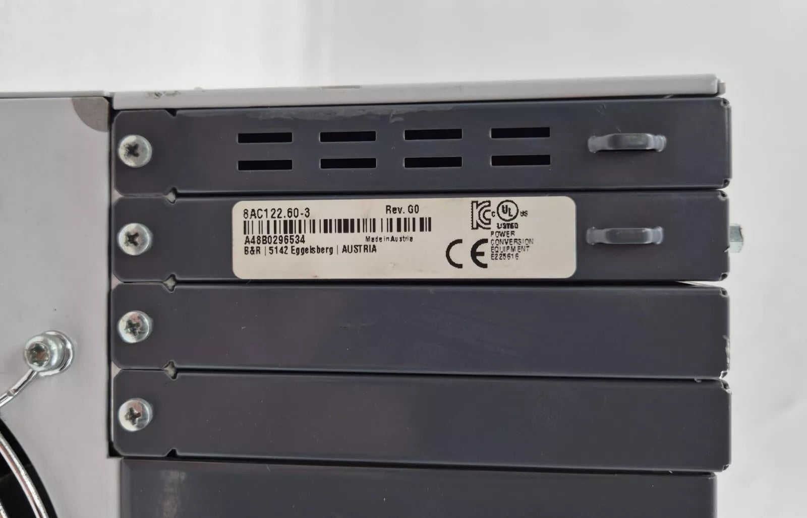 B&R Automation ACOPOS 1320 8V1320.00-2 Servo Drive 480V 34A W/ AC114 & AC122