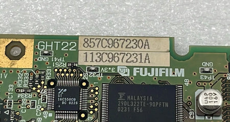 FujiFilm GHT22 controller board 857C967230A with PCB 113C967231A
