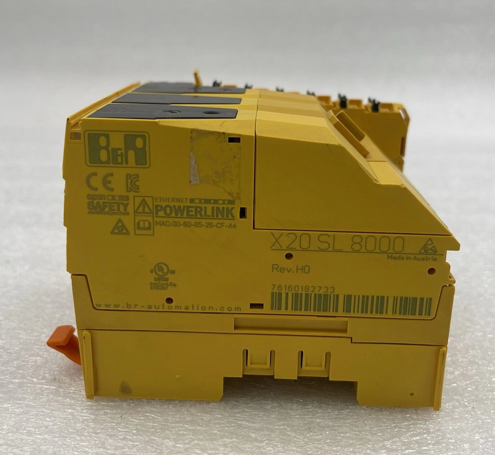 B&R Automation Ethernet POWERLINK X20 SL 8000 SafeLOGIC controller