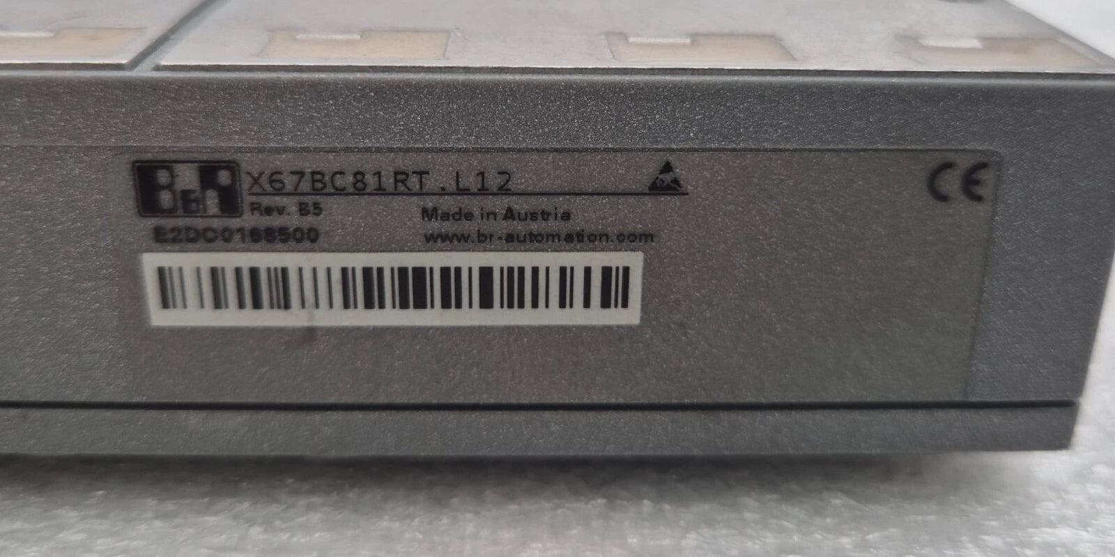 B&R Automation X67BC81RT.L12 Rev. B5 BUS CONTROLLER MODULE