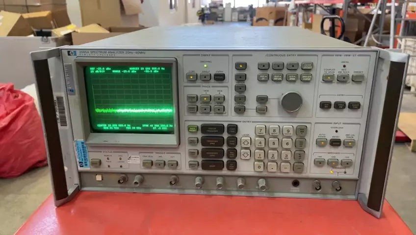 HP / Agilent 3585A Spectrum Analyzer 20Hz-40MHz