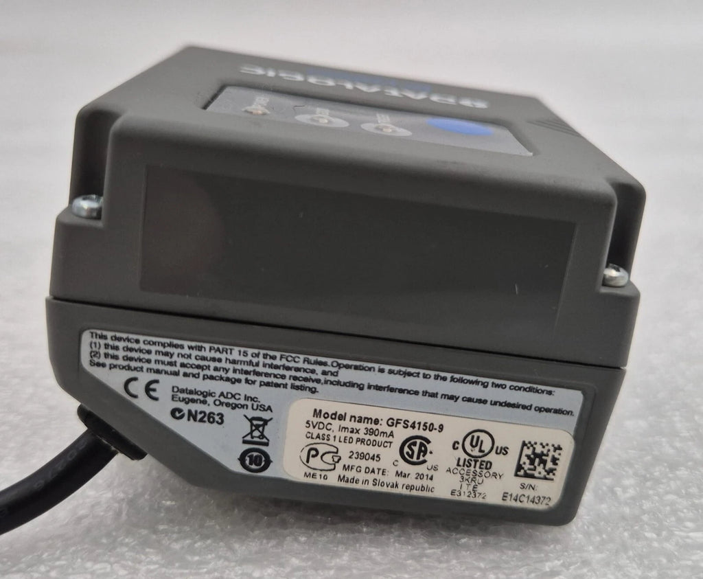 DATALOGIC Gryphon GFS4150-9 Barcode Scanner W/ CAB-520 Cable Adaptor